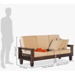 Solid Wood Crossia Sofa Set