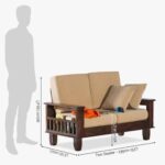 Solid Wood Crossia Sofa Set